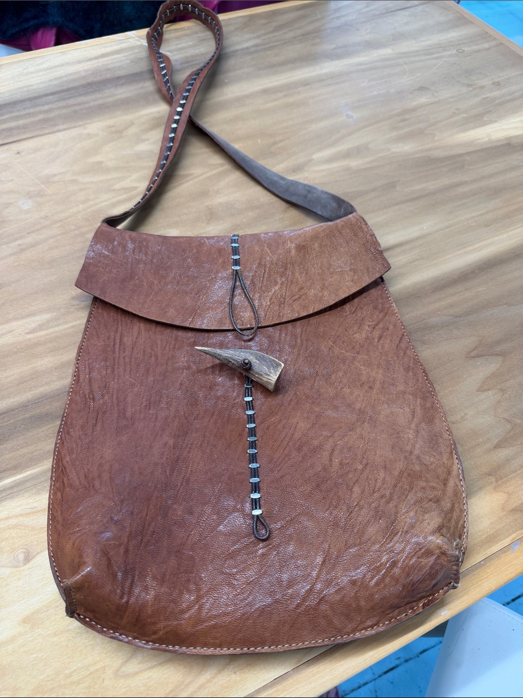 Calleen Cordero Leather Shoulder Bag